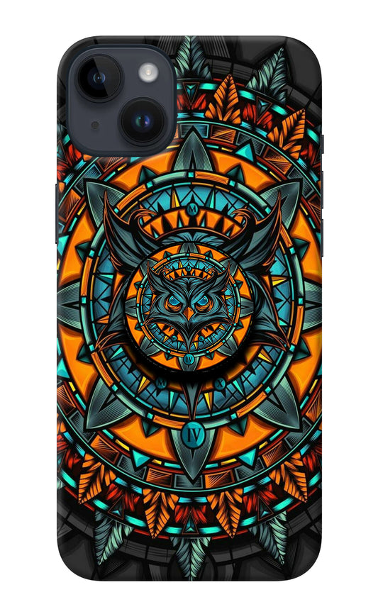 Angry Owl iPhone 14 Plus Pop Case