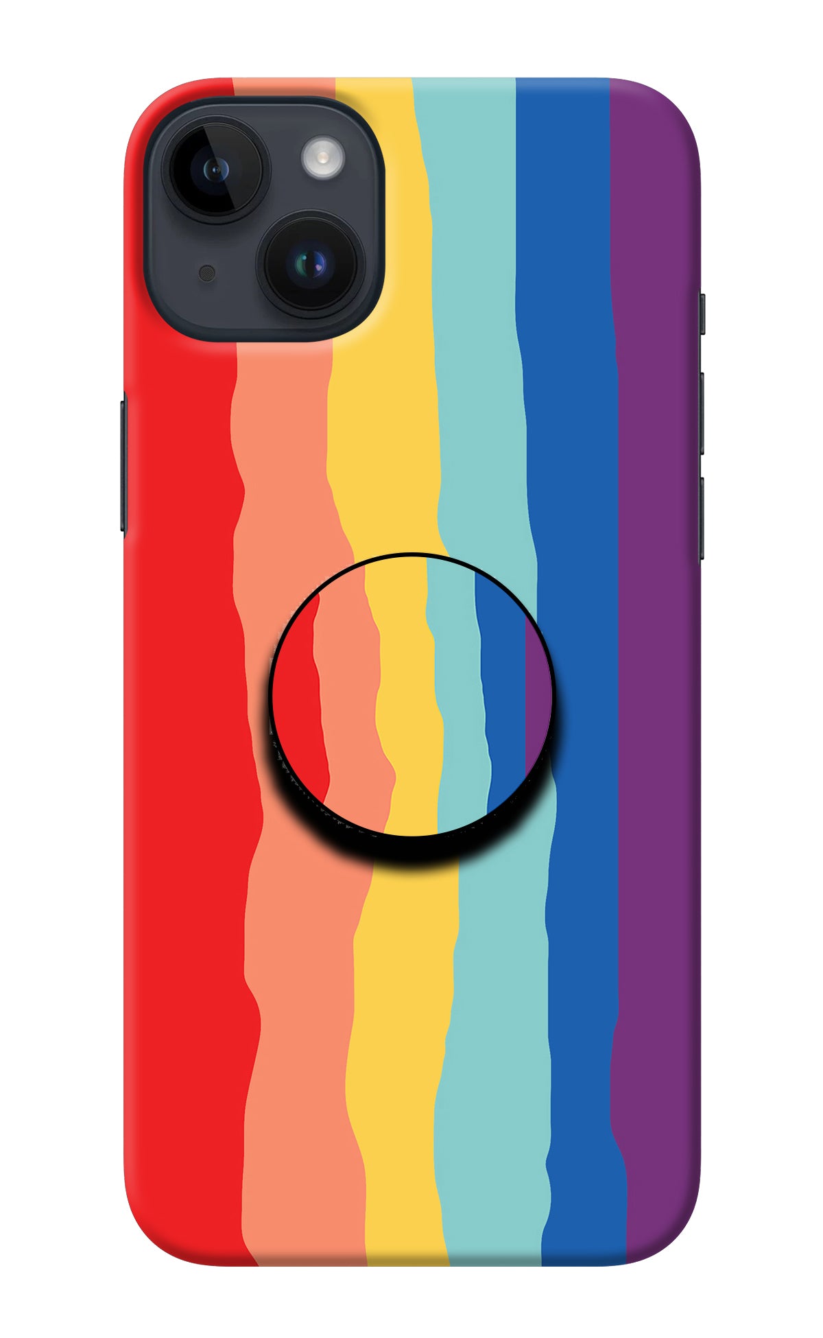 Rainbow iPhone 14 Plus Pop Case