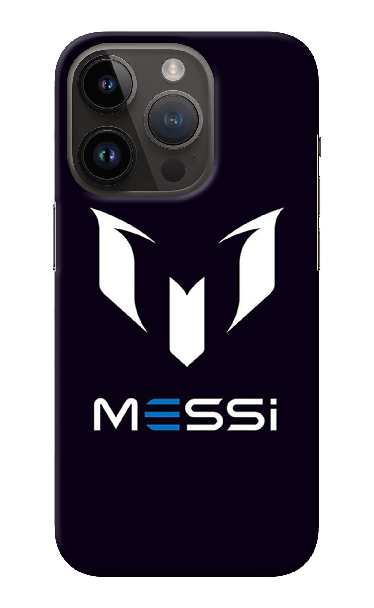 Messi Logo iPhone 14 Pro Back Cover