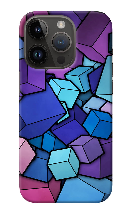 Cubic Abstract iPhone 14 Pro Back Cover