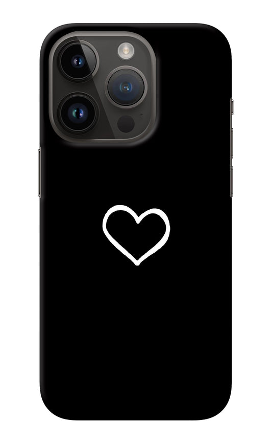 Heart iPhone 14 Pro Back Cover