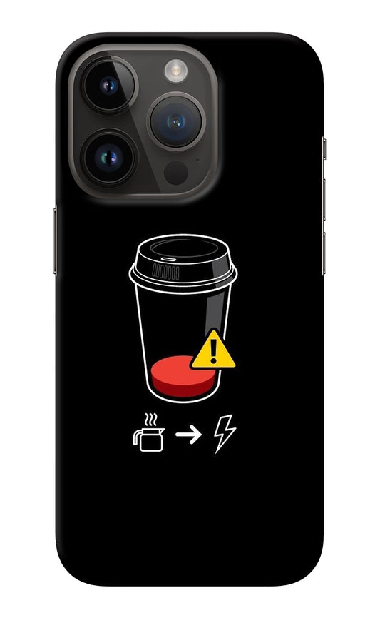 Coffee iPhone 14 Pro Back Cover
