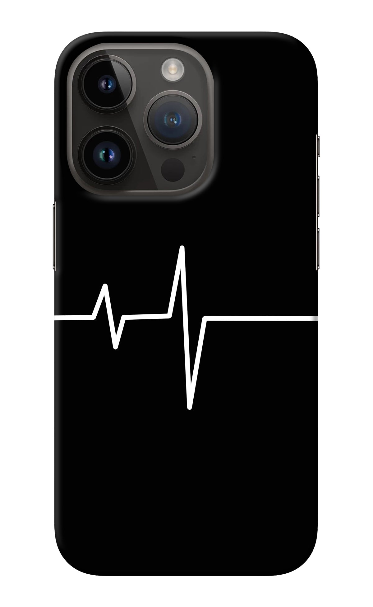 Heart Beats iPhone 14 Pro Back Cover