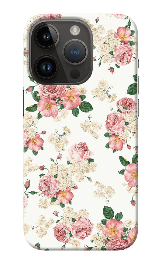 Flowers iPhone 14 Pro Back Cover