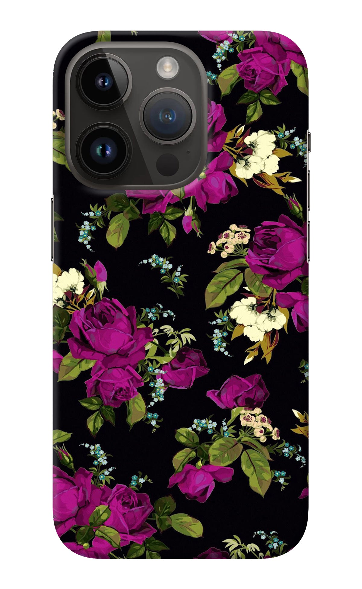 Flowers iPhone 14 Pro Back Cover