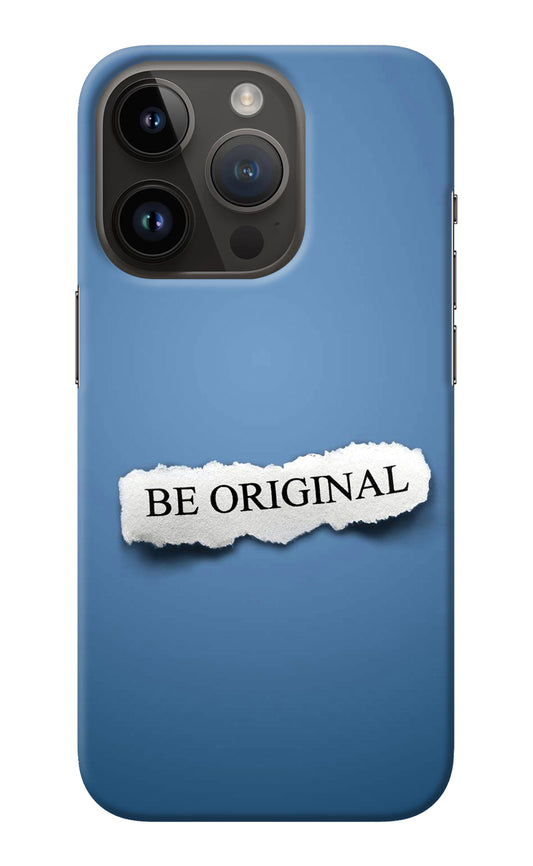 Be Original iPhone 14 Pro Back Cover