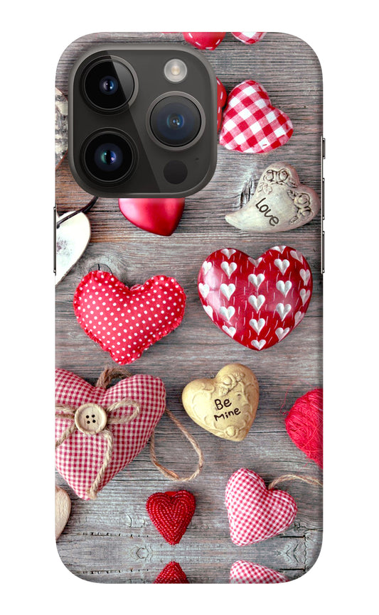 Love Wallpaper iPhone 14 Pro Back Cover