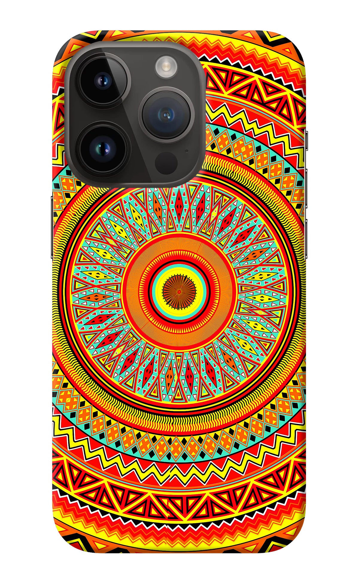 Mandala Pattern iPhone 14 Pro Back Cover