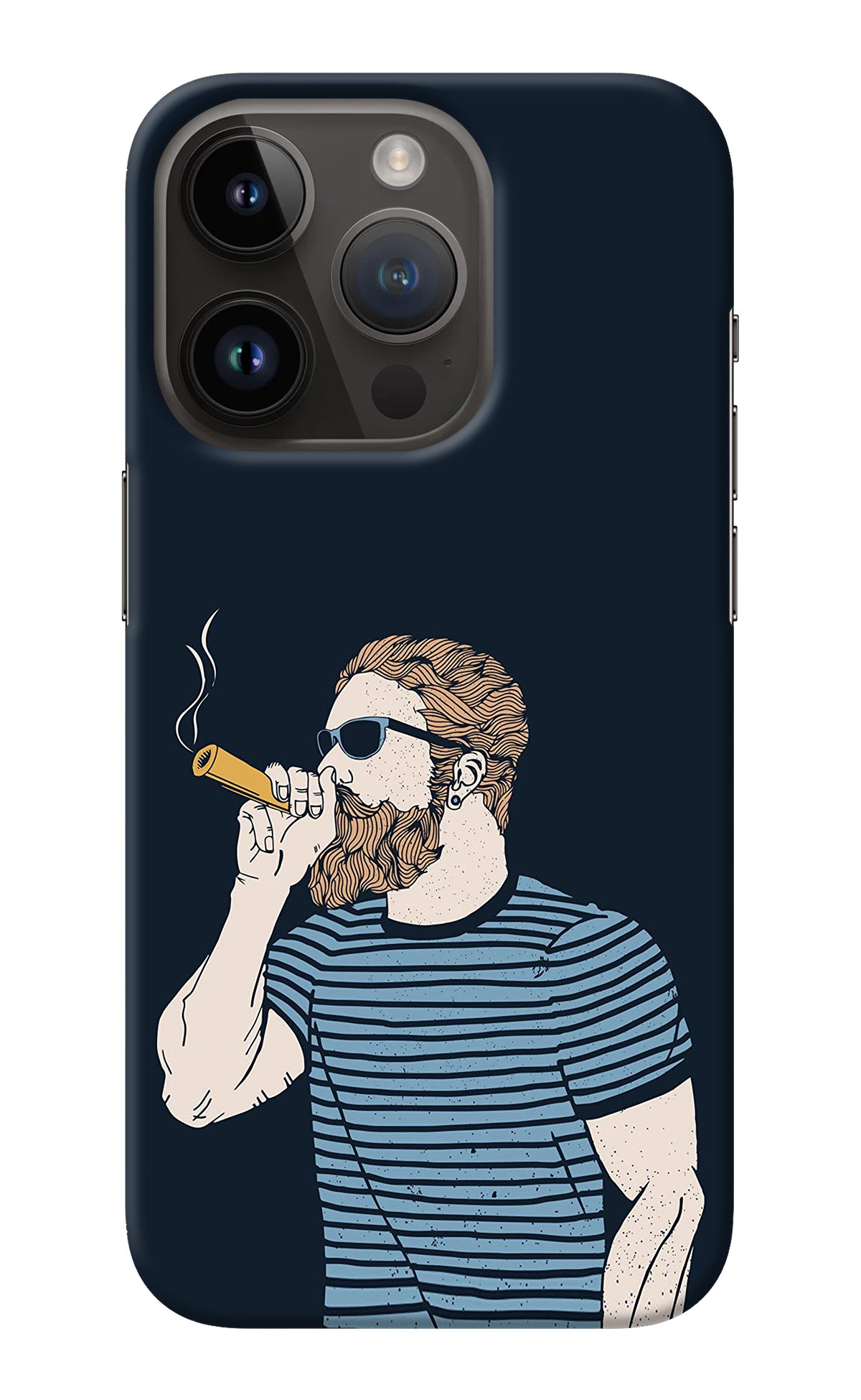 Smoking iPhone 14 Pro Back Cover