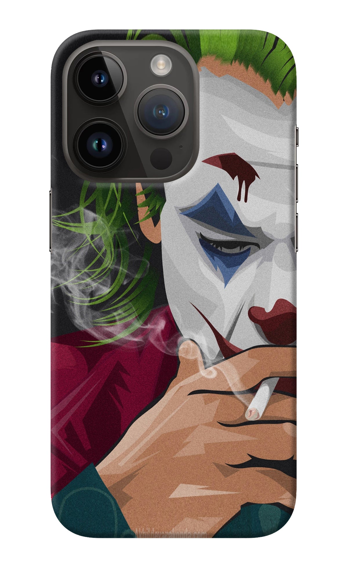 Joker Smoking iPhone 14 Pro Back Cover