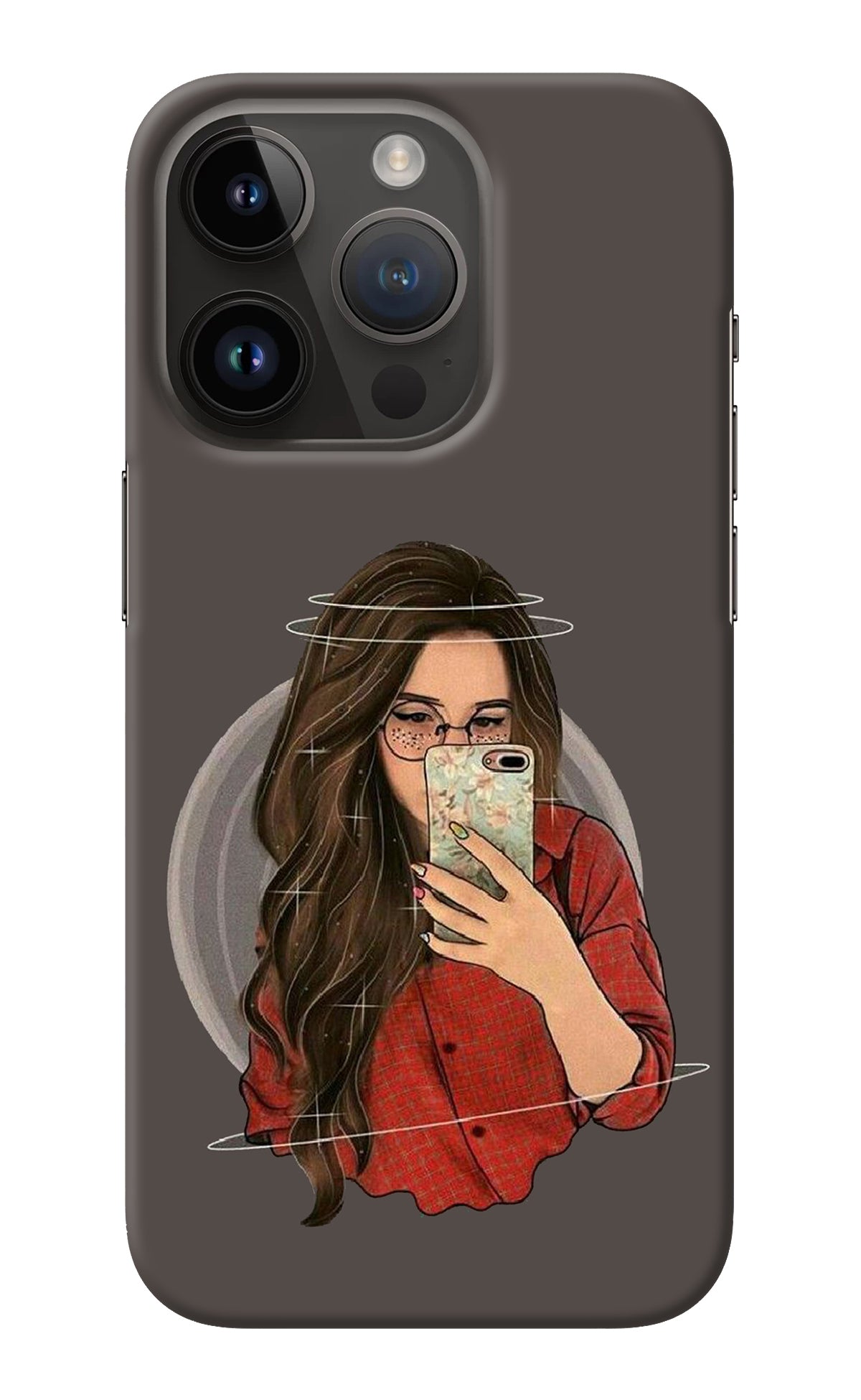 Selfie Queen iPhone 14 Pro Back Cover