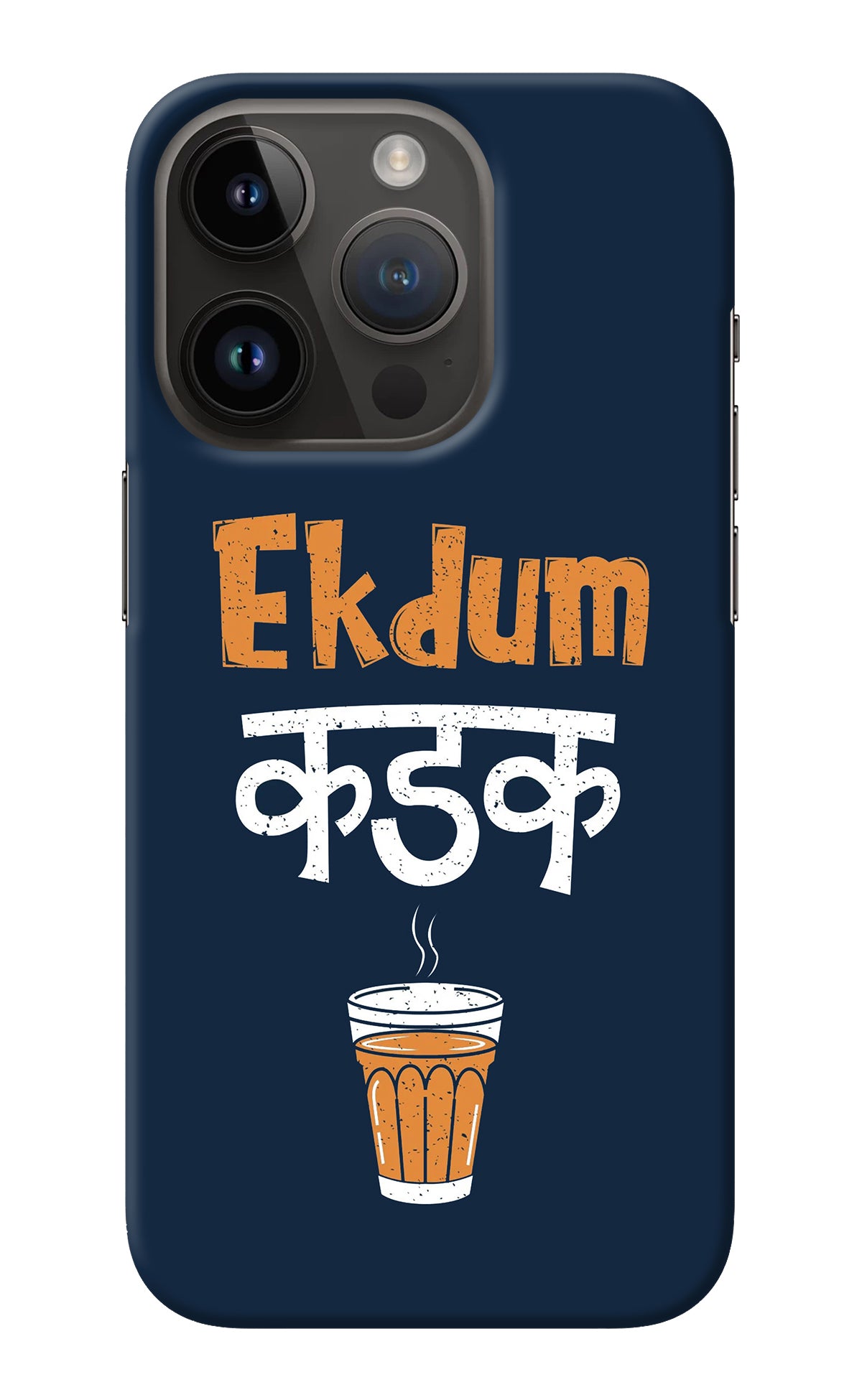 Ekdum Kadak Chai iPhone 14 Pro Back Cover