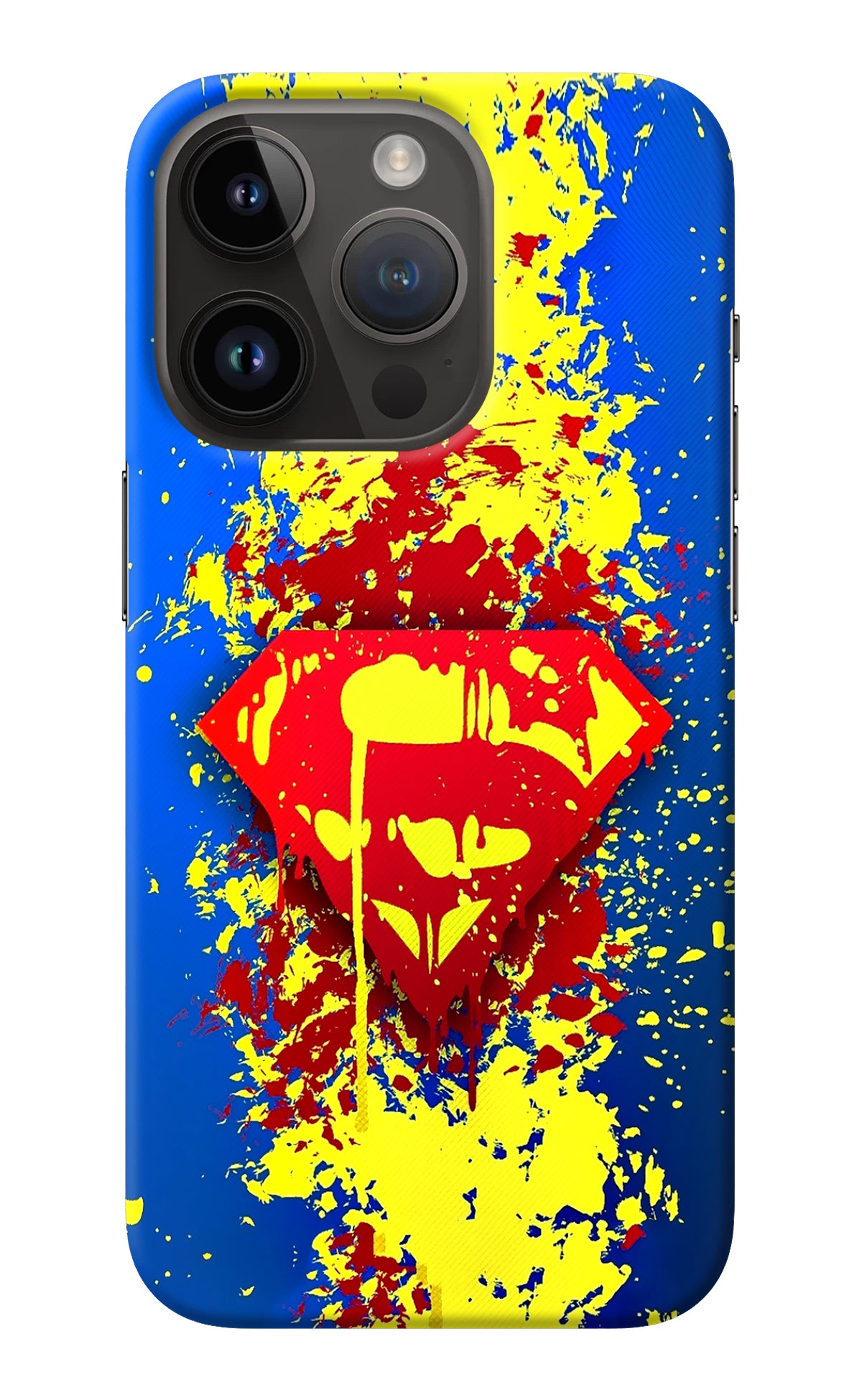 Superman logo iPhone 14 Pro Back Cover