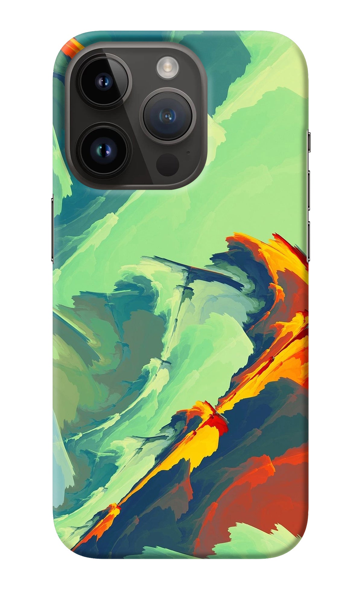 Paint Art iPhone 14 Pro Back Cover