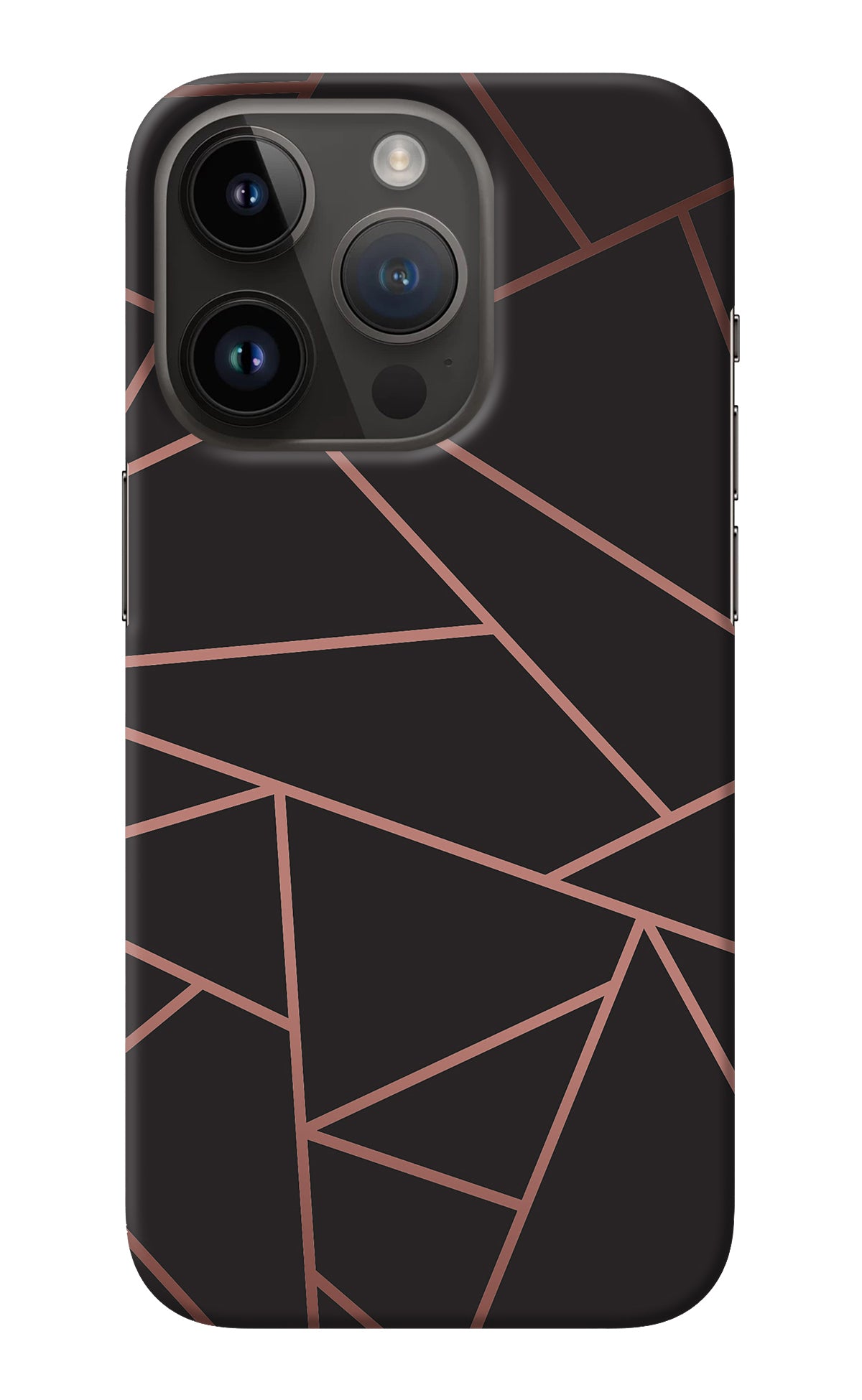 Geometric Pattern iPhone 14 Pro Back Cover