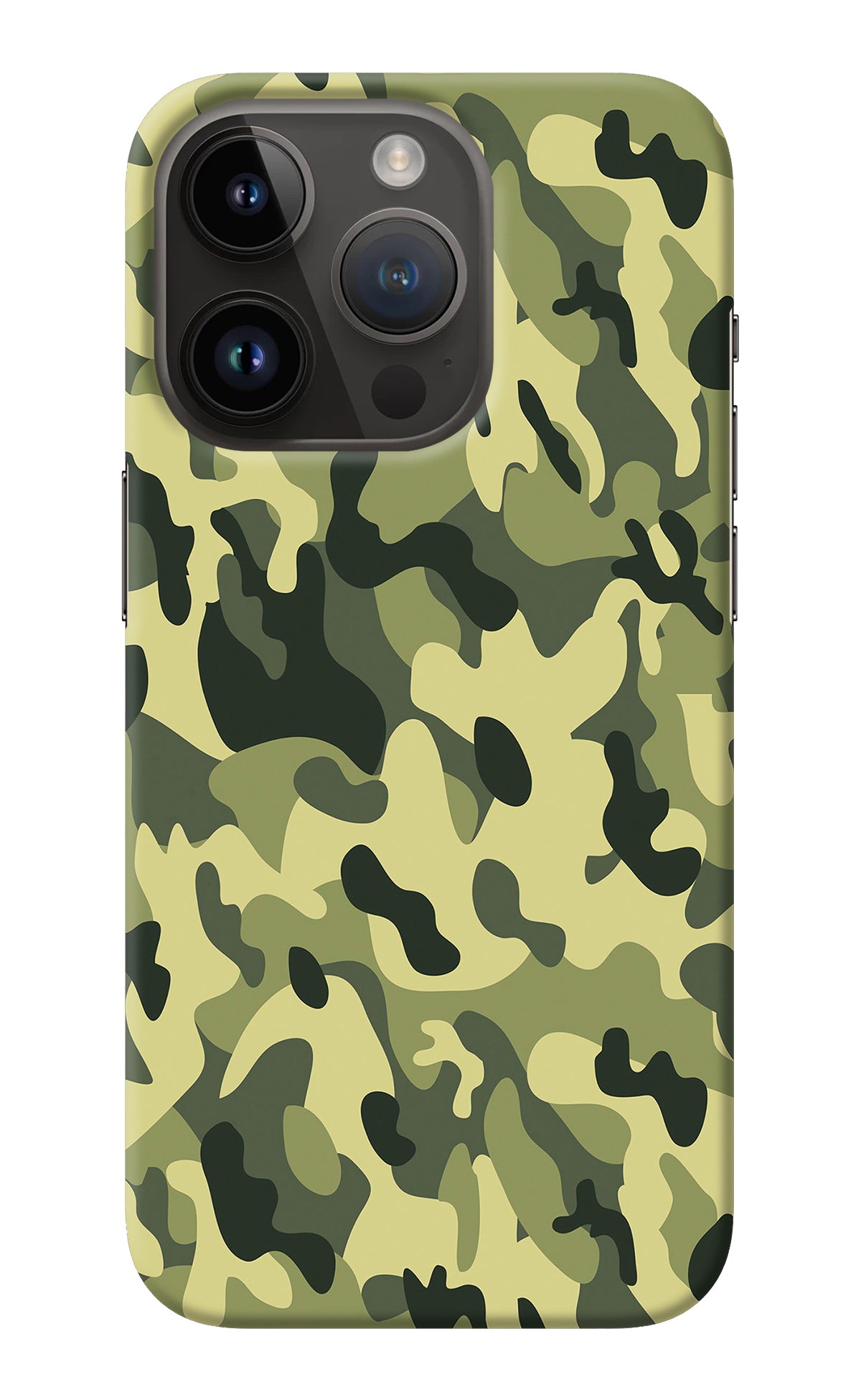 Camouflage iPhone 14 Pro Back Cover