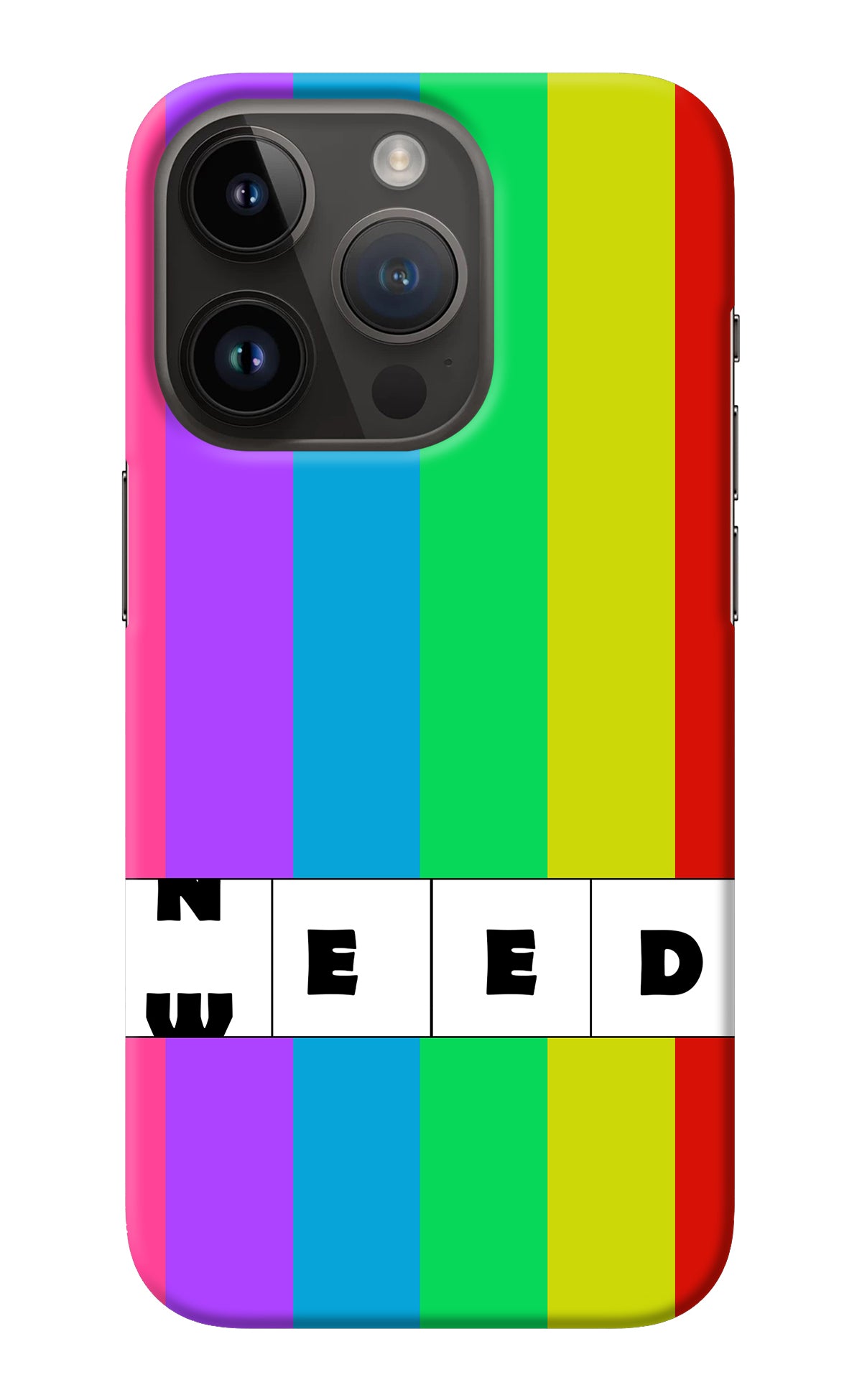 Need Weed iPhone 14 Pro Back Cover