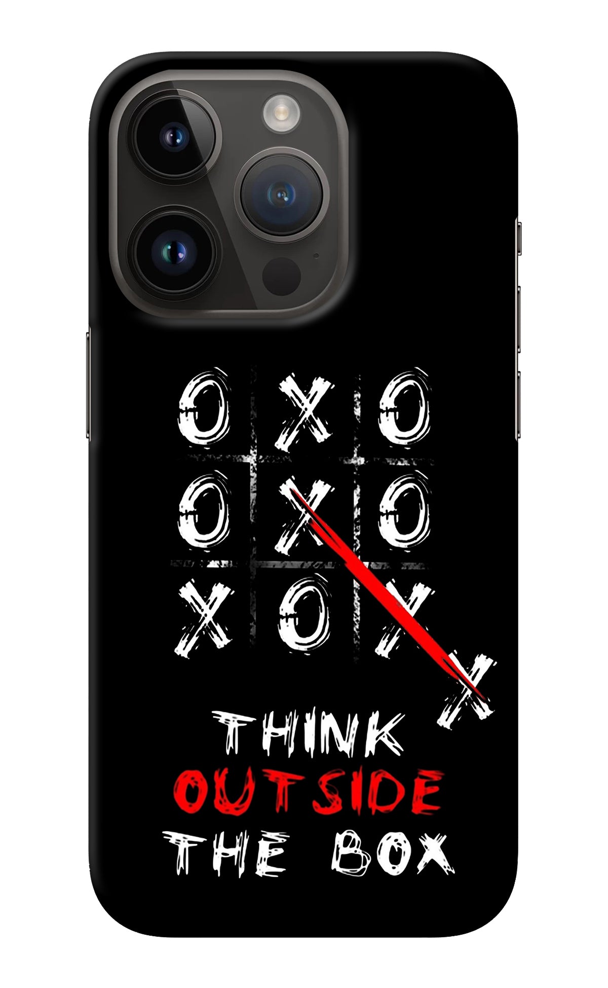 Think out of the BOX iPhone 14 Pro Back Cover