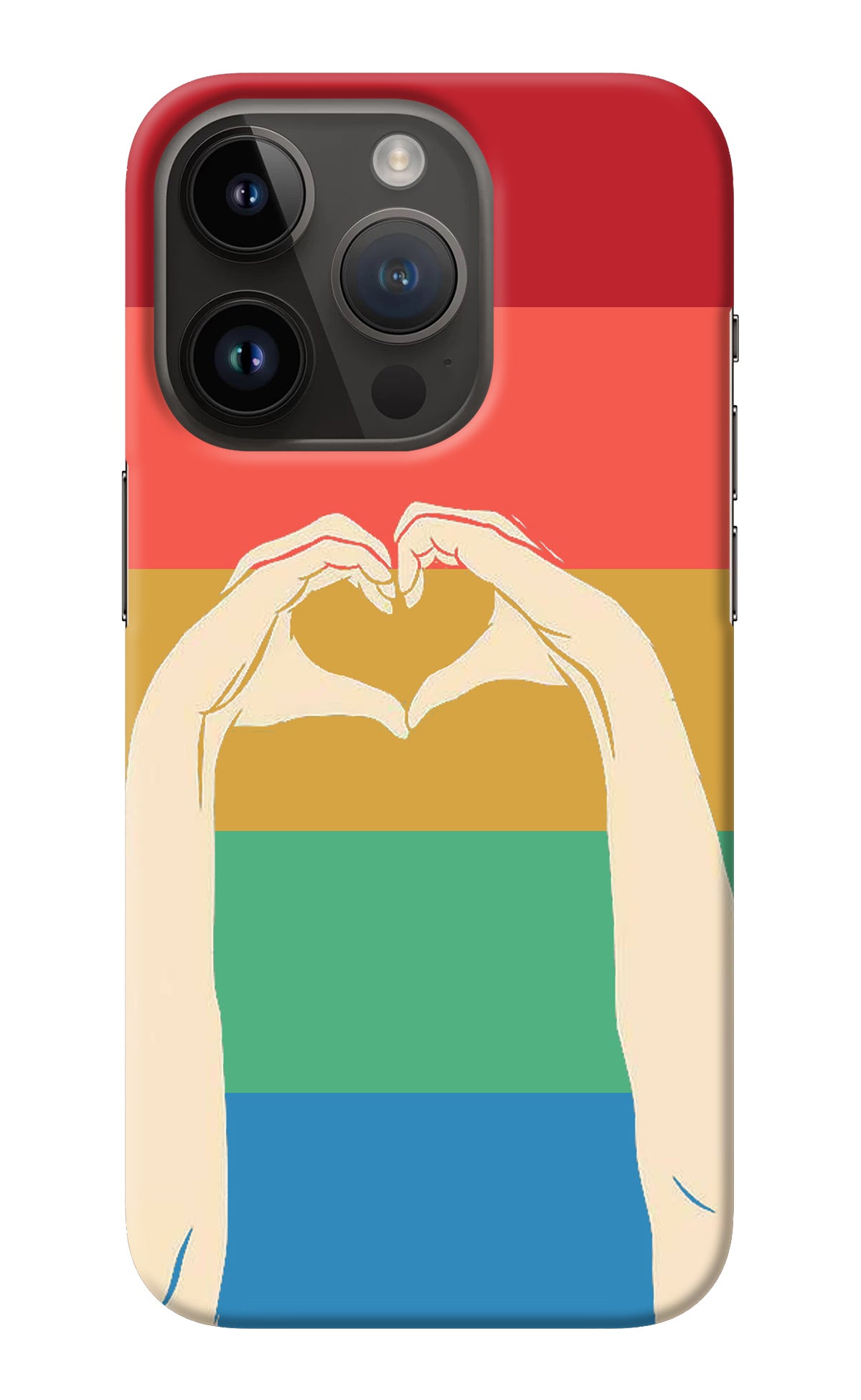 Vintage Love iPhone 14 Pro Back Cover