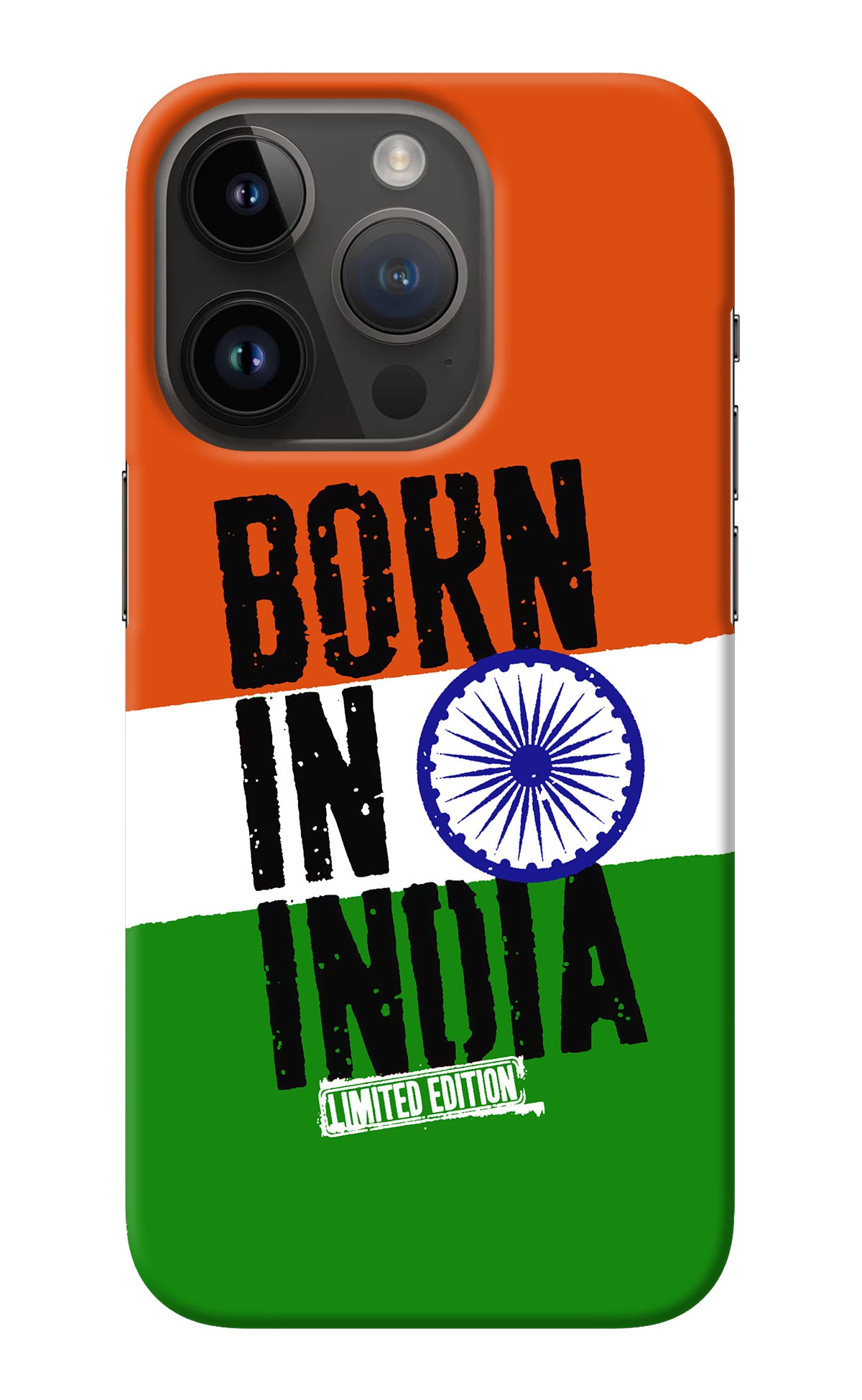 Born in India iPhone 14 Pro Back Cover