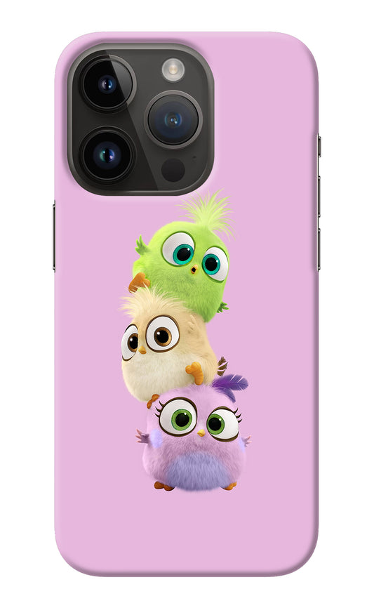 Cute Little Birds iPhone 14 Pro Back Cover