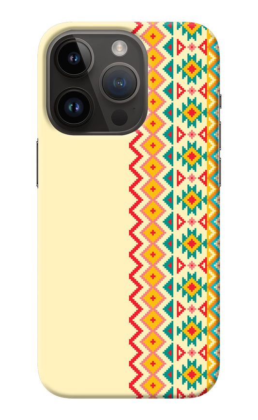 Ethnic Seamless iPhone 14 Pro Back Cover