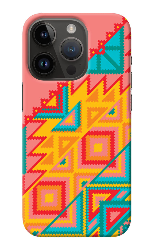 Aztec Tribal iPhone 14 Pro Back Cover