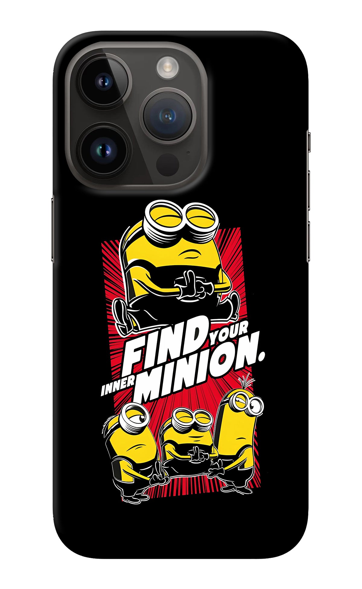 Find your inner Minion iPhone 14 Pro Back Cover