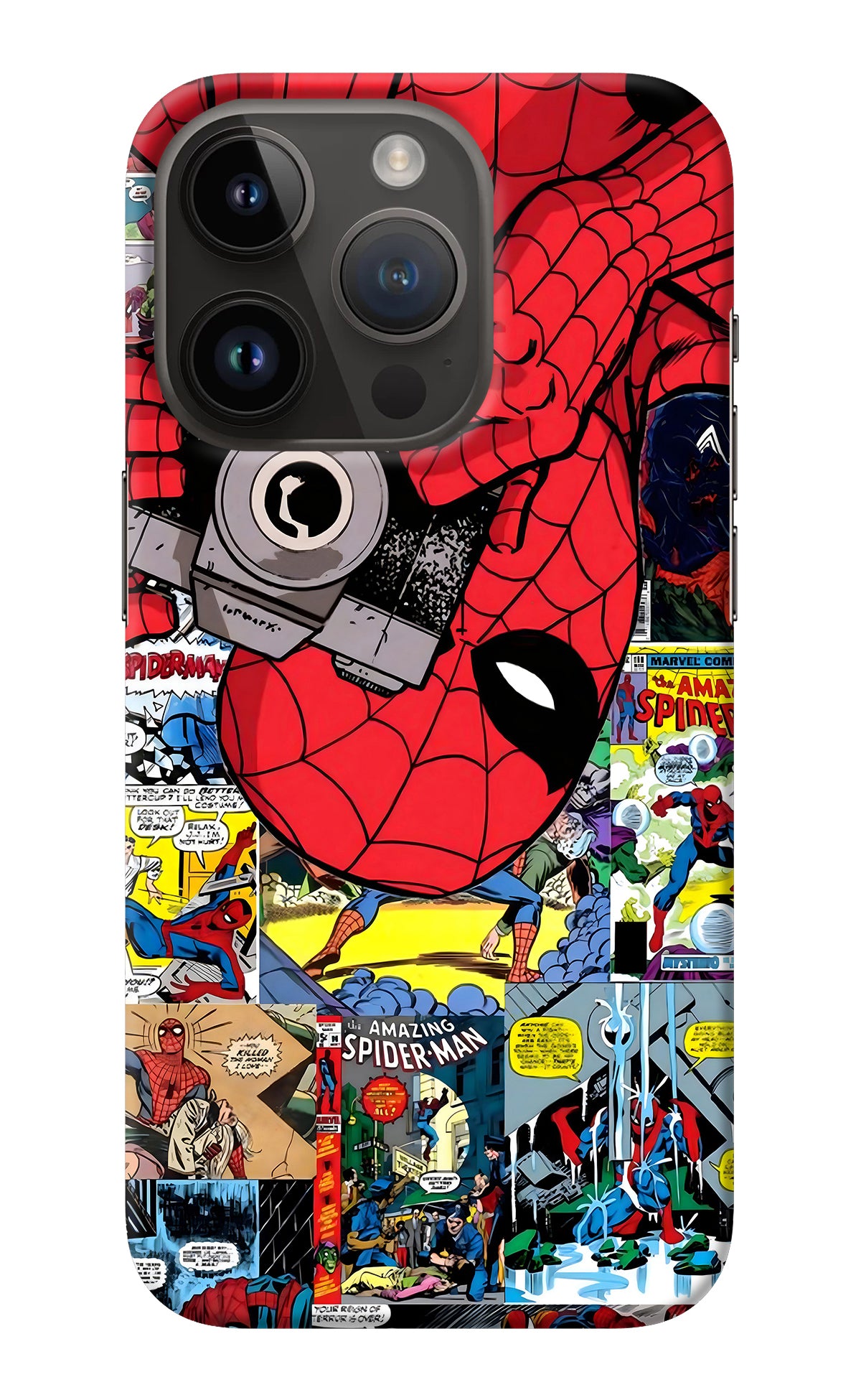 Spider Man iPhone 14 Pro Back Cover