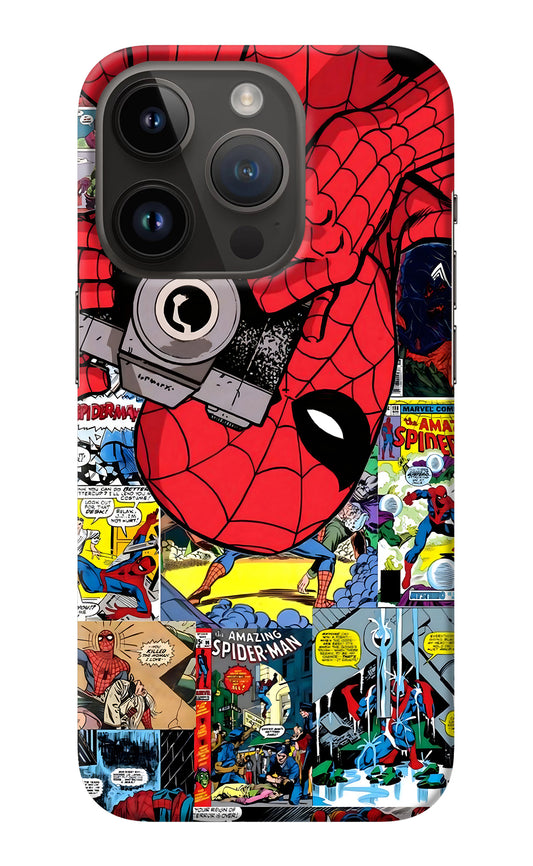 Spider Man iPhone 14 Pro Back Cover