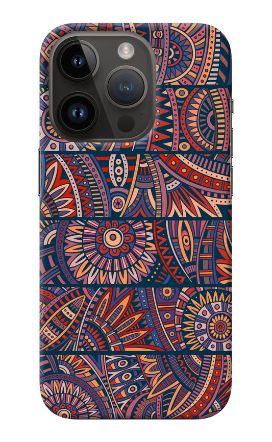 African Culture Design iPhone 14 Pro Back Cover