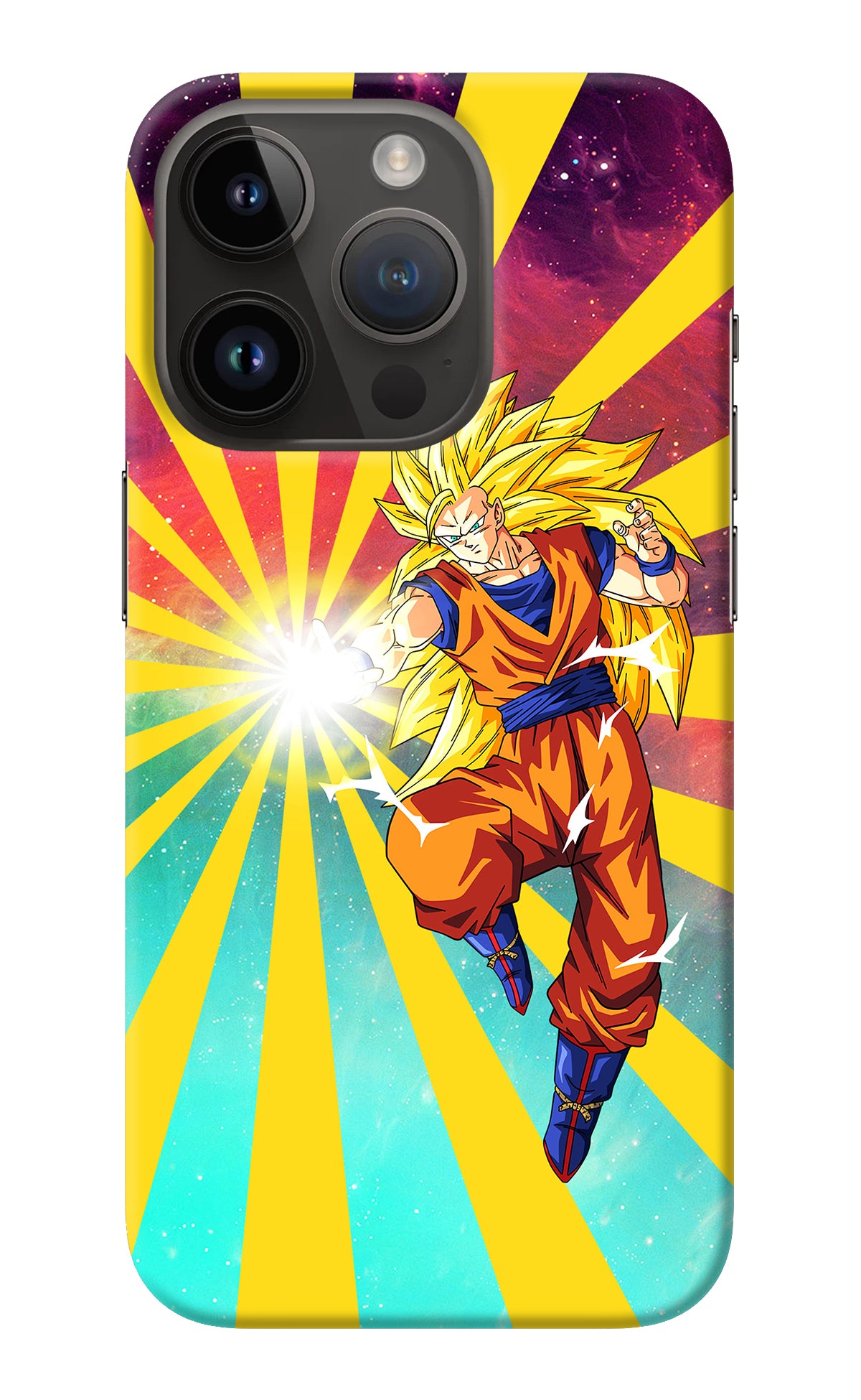 Goku Super Saiyan iPhone 14 Pro Back Cover