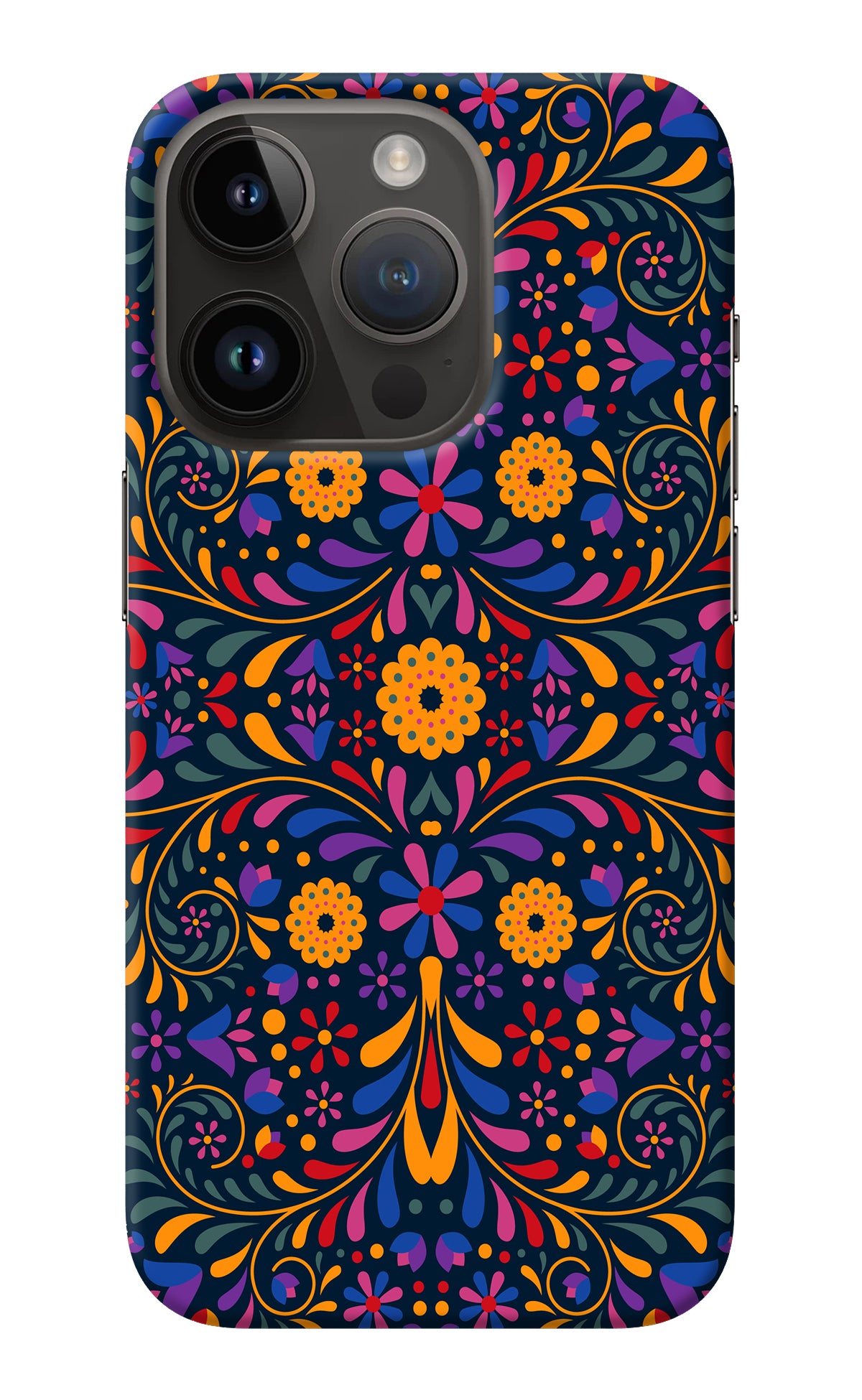 Mexican Art iPhone 14 Pro Back Cover