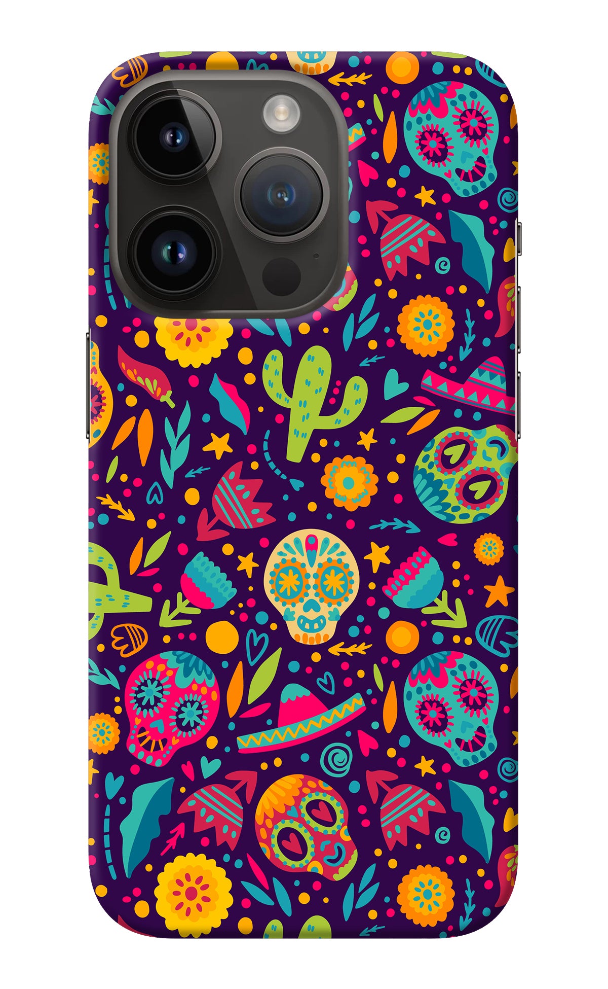 Mexican Design iPhone 14 Pro Back Cover