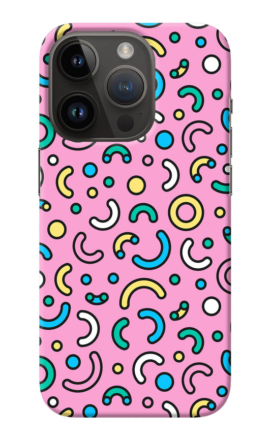 Memphis Design iPhone 14 Pro Back Cover