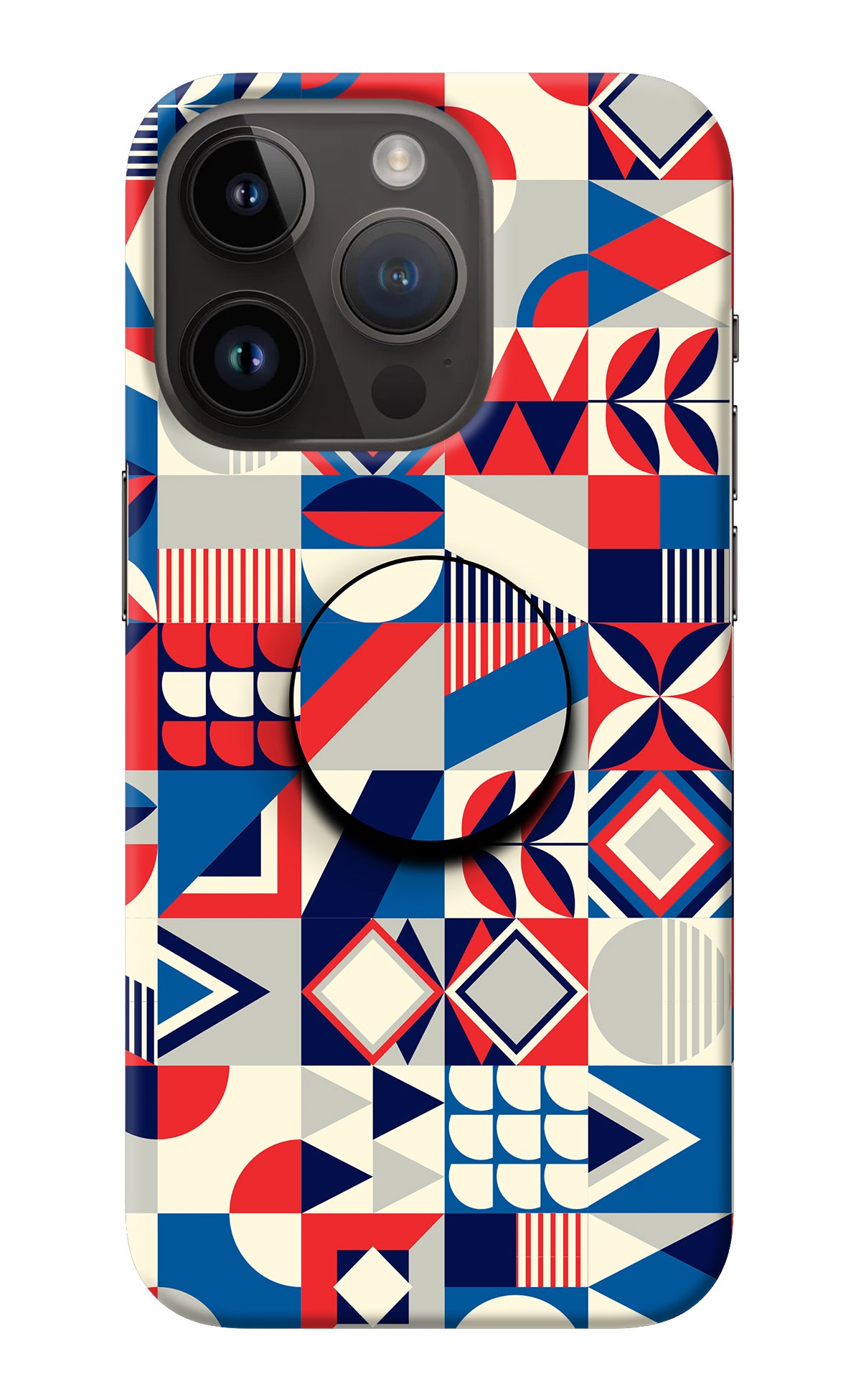 Colorful Pattern iPhone 14 Pro Pop Case