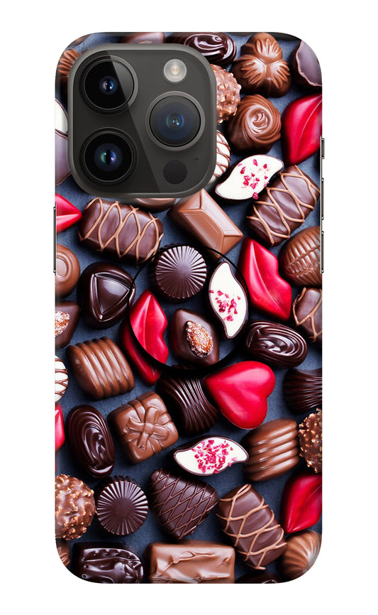 Chocolates iPhone 14 Pro Pop Case