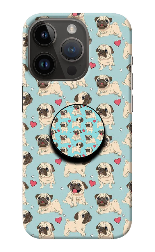 Pug Dog iPhone 14 Pro Pop Case