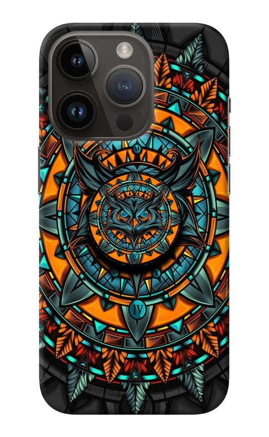 Angry Owl iPhone 14 Pro Pop Case