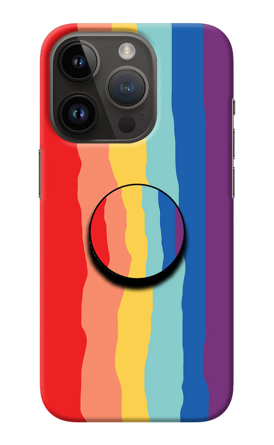 Rainbow iPhone 14 Pro Pop Case