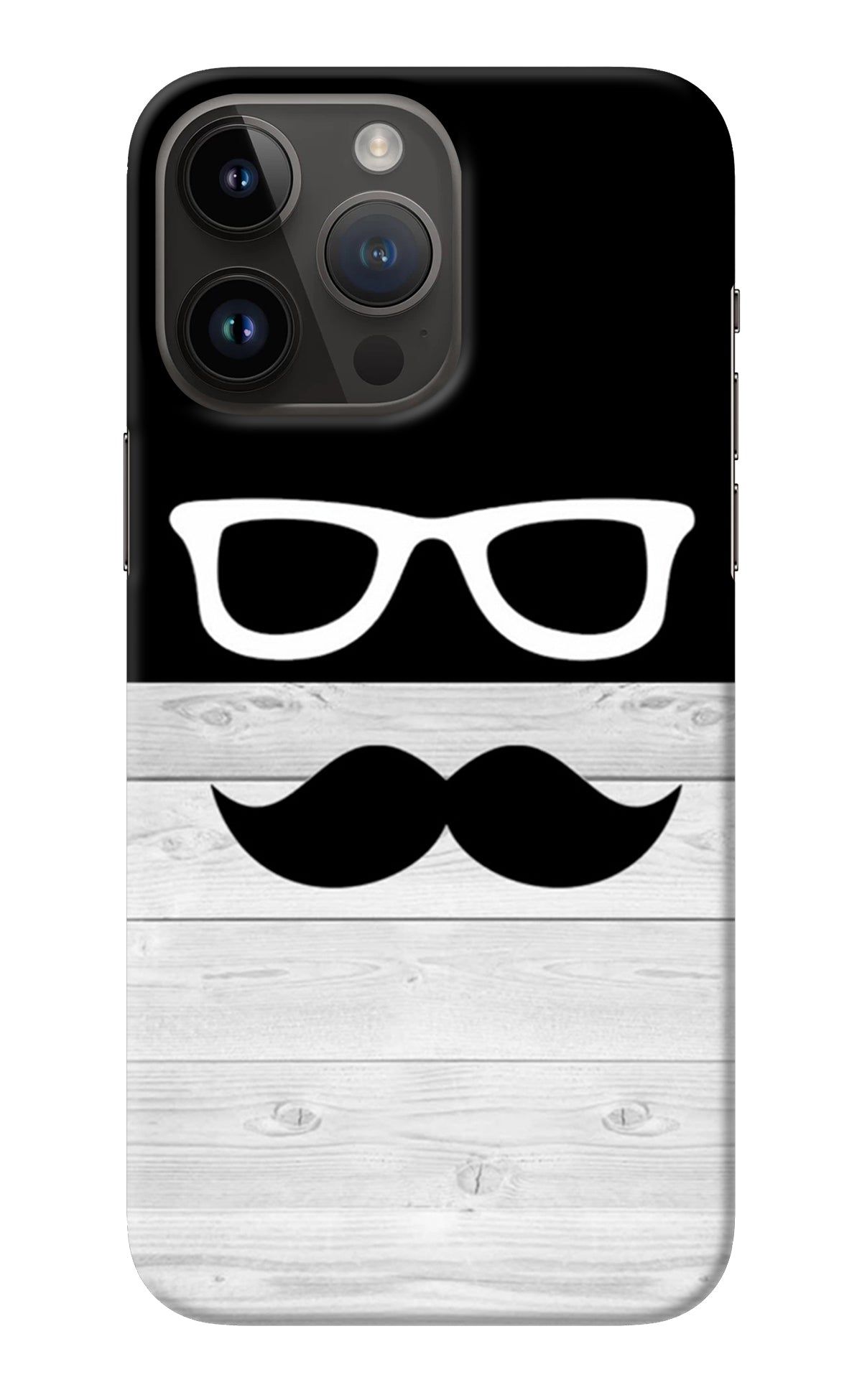 Mustache iPhone 14 Pro Max Back Cover