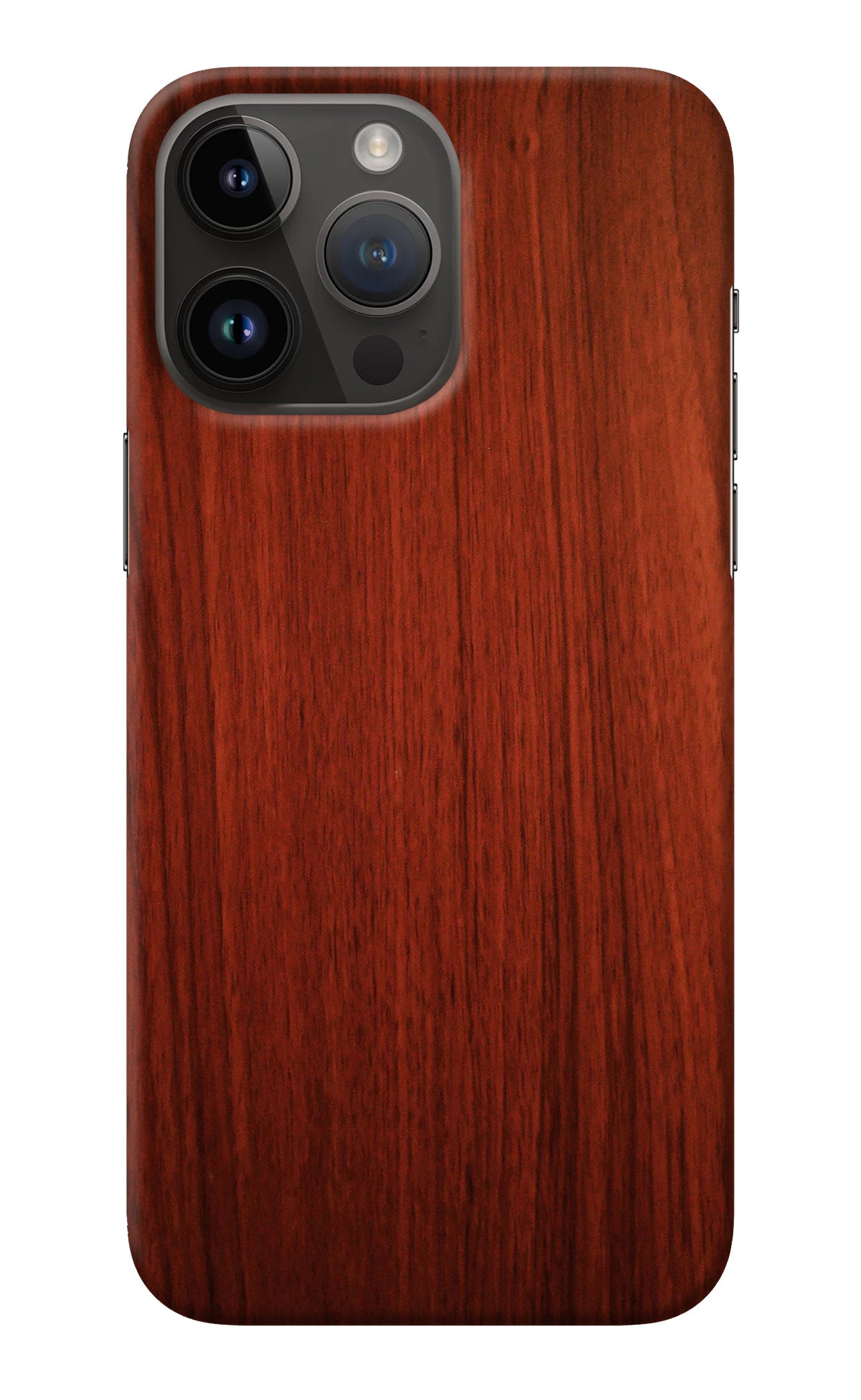 Wooden Plain Pattern iPhone 14 Pro Max Back Cover