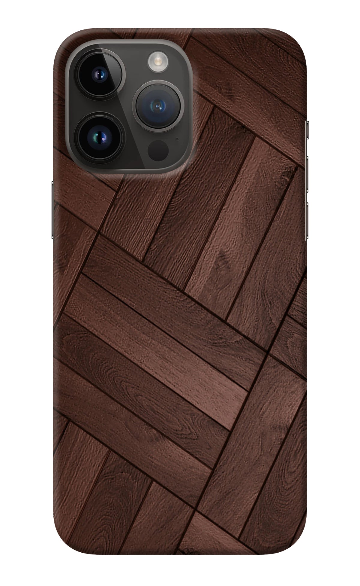 Wooden Texture Design iPhone 14 Pro Max Back Cover