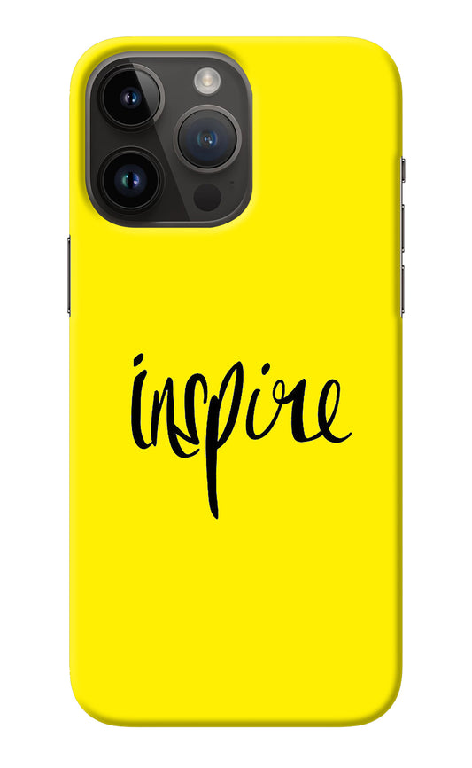 Inspire iPhone 14 Pro Max Back Cover