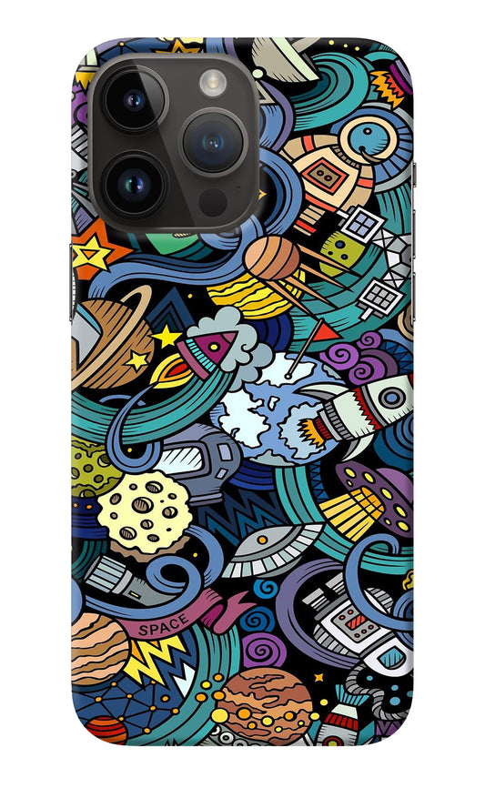 Space Abstract iPhone 14 Pro Max Back Cover