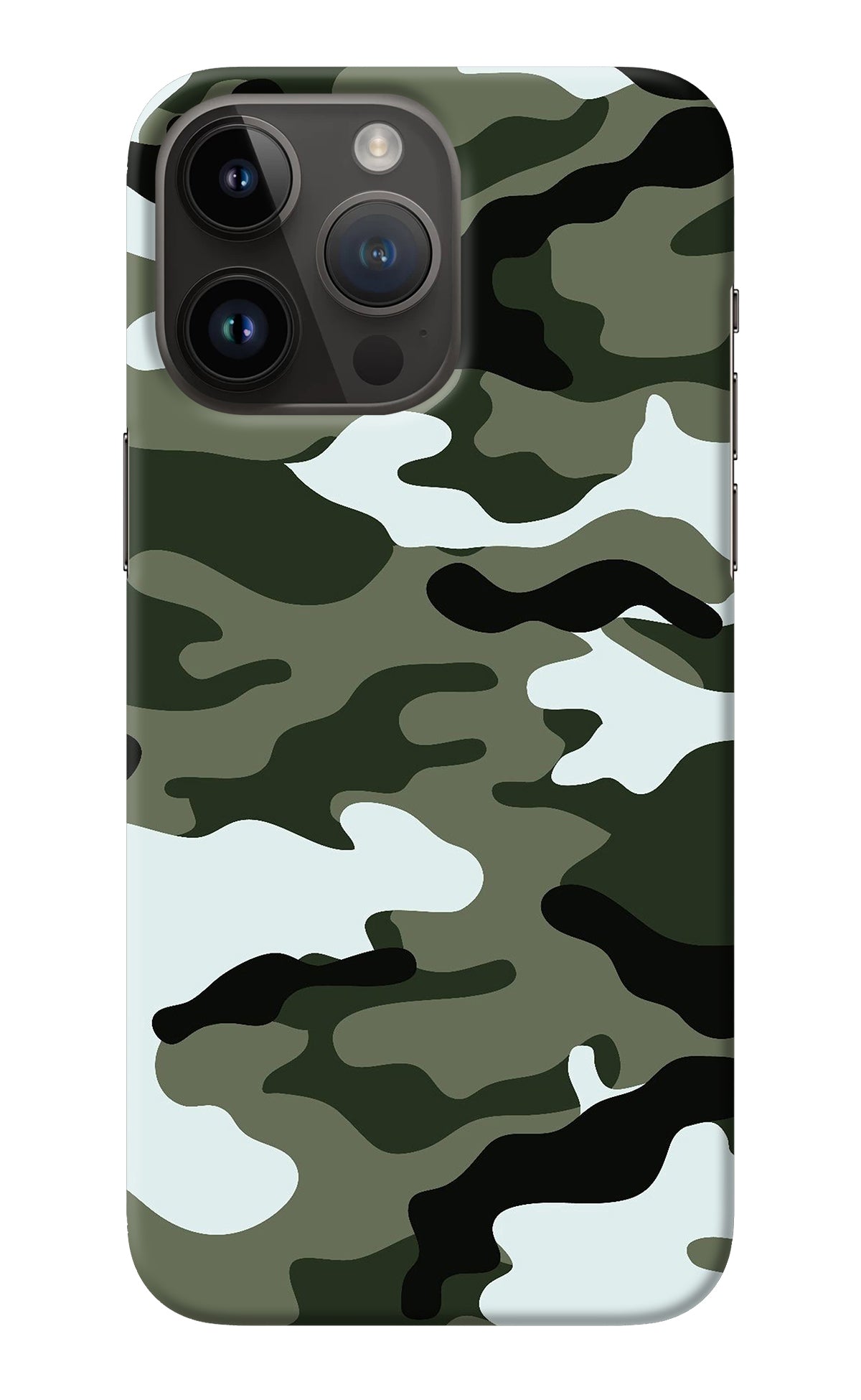 Camouflage iPhone 14 Pro Max Back Cover