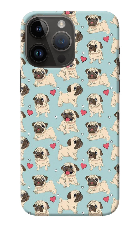 Pug Dog iPhone 14 Pro Max Back Cover