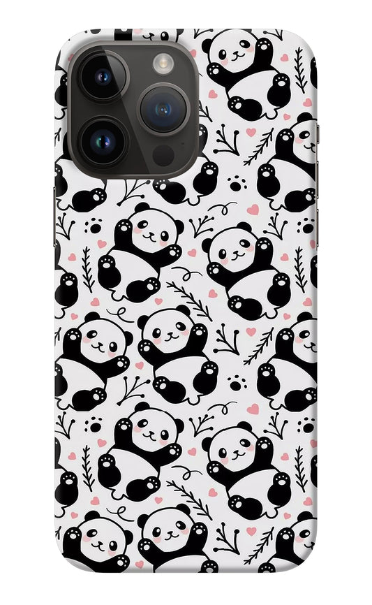 Cute Panda iPhone 14 Pro Max Back Cover