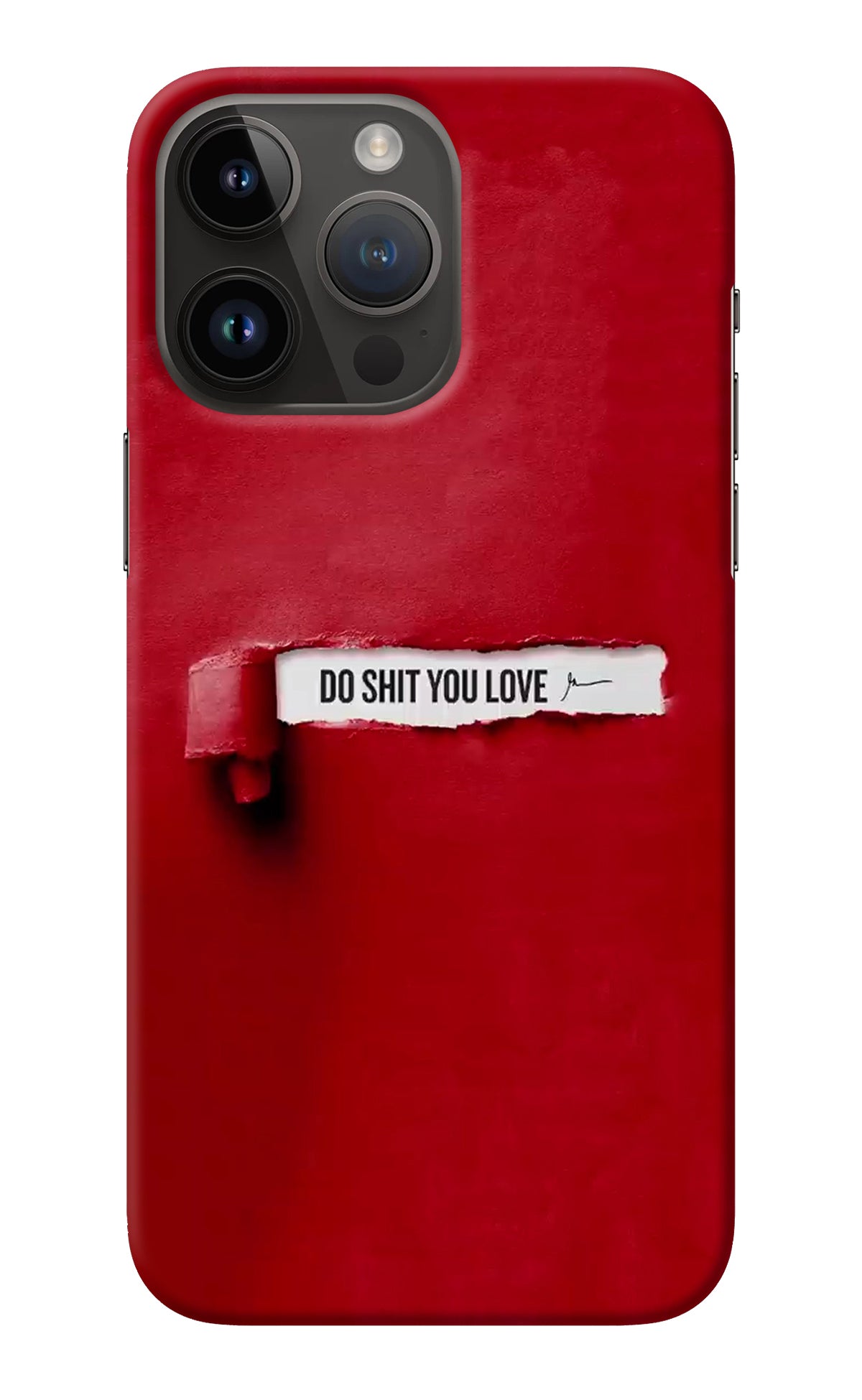 Do Shit You Love iPhone 14 Pro Max Back Cover