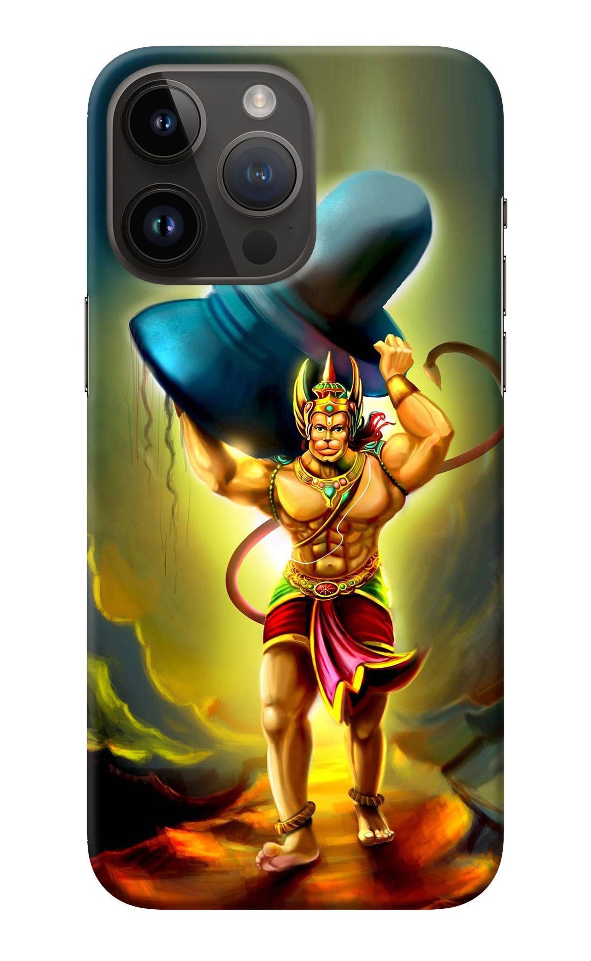 Lord Hanuman iPhone 14 Pro Max Back Cover